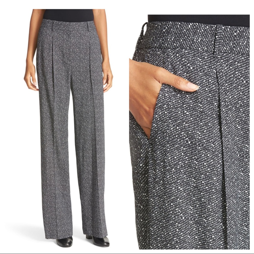 Women’s Wide-Leg Sparkle Dress Pants - Gray